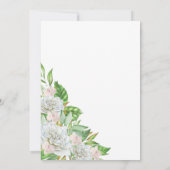 Elegant White Roses | 90e verjaardag van de Orchid Kaart (Achterkant)