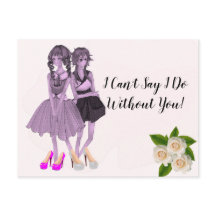 Elegant White Roses zal je zijn mijn Bridesmaid Po