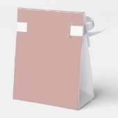 Elegant White Script Photo Wedding Thank you Bedankdoosjes (Achterkant)