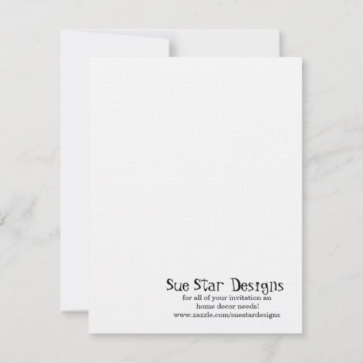 Elegant White/Silver Wedding Flat Hartelijk dank Kaart (Achterkant)