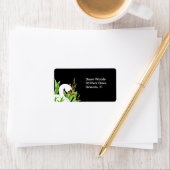 Elegant White Swan Etiket (Insitu)