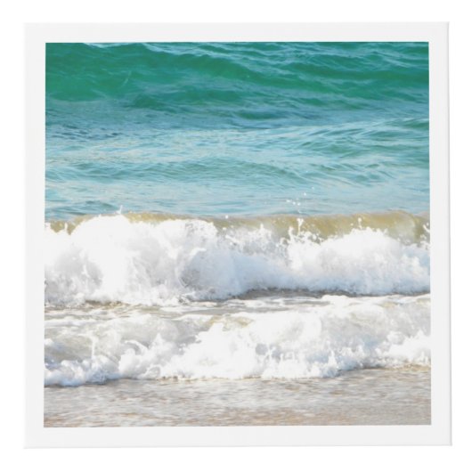 Elegant White Tropical Kubus (Voorkant)