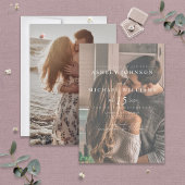 Elegant White Vellum Overlay 2 Foto Kaart