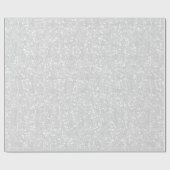 Elegant White Wedding Confetti Cadeaupapier (Vlak)