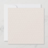 Elegant White Wedding Gown Vrijgezellenfeest Invit Bedankkaart (Achterkant)