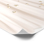 Elegant White Wedding Gown Vrijgezellenfeest Welko Poster (Hoek)