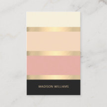 Elegant Wide Striped Blush