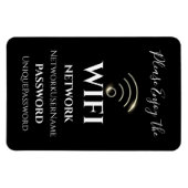 Elegant WiFi Magneet (Horizontaal)