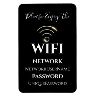 Elegant WiFi Magneet