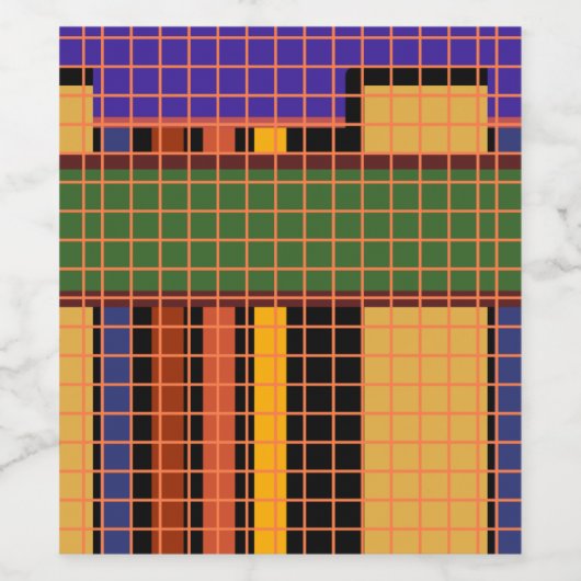 Elegant Wijn Etiket (Enkel label)