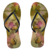 Elegant wijndruiven Teenslippers (Voetbed)