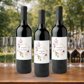 Elegant Wijnfles Etiket