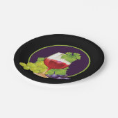 Elegant-wijntestparty Paper Placemat Papieren Bordje (Gekanteld)