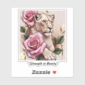 "Elegant Wild Heartbeat" Sticker (Vel)