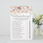 Elegant Wildbloemen De bruiloft schoenenspel (Staand voorkant)