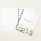 Elegant wildbloemenveld planner (Display)