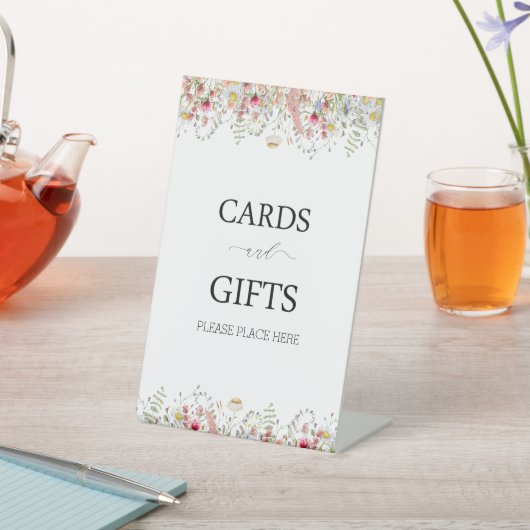 Elegant Wilde Floral Vrijgezellenfeest Reclamebord Met Voetstuk (Insitu)