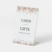 Elegant Wilde Floral Vrijgezellenfeest Reclamebord Met Voetstuk (Voorkant)