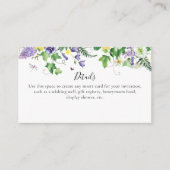 Elegant Wilde Vrijgezellenfeest Informatiekaartje (Voorkant)