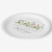 Elegant Wilde Vrijgezellenfeest Papieren Bordje (Gekanteld)