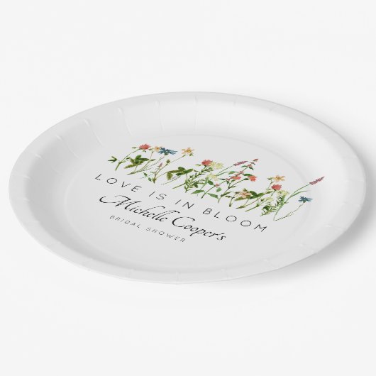 Elegant Wilde Vrijgezellenfeest Papieren Bordje (Gekanteld)