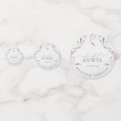 Elegant Wilde Waterverf Florence Vrijgezellenfeest Confetti (Voorkanten)