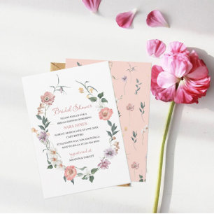 Elegant Wilde Waterverf Florence Vrijgezellenfeest Kaart