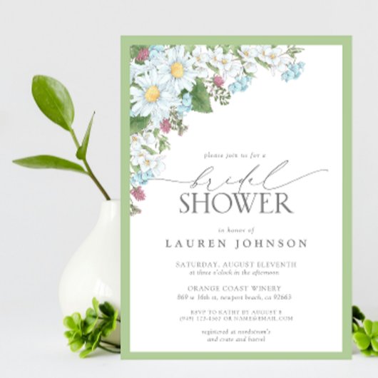 Elegant Wilde Waterverf Florence Vrijgezellenfeest Kaart