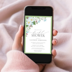 Elegant Wilde Waterverf Florence Vrijgezellenfeest Kaart