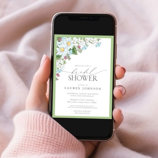 Elegant Wilde Waterverf Florence Vrijgezellenfeest Kaart