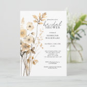 Elegant Wilde Waterverf Florence Vrijgezellenfeest Kaart (Staand voorkant)