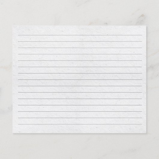 Elegant Wilde Waterverf Shower Recipcard (Achterkant)