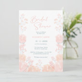 Elegant Wilde Waterverf Vrijgezellenfeest Kaart (Staand voorkant)