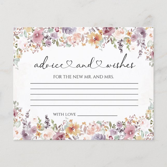 Elegant Wildflower advies en wensen bruids show. (Voorkant)