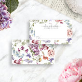 Elegant Wildflower Afstuderen Advies Kaarten