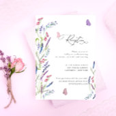 Elegant Wildflower Floral Enclosure Kaart