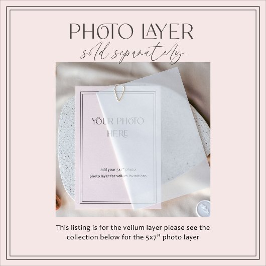 Elegant Wildflower Floral Wedding Vellum Uitnodigingen