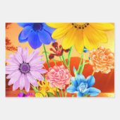 Elegant Wildflower Garden Gift Inpakpapier Vel (Voorkant 2)