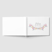 Elegant, Wildflower "In Loving Memory" Funeral Gastenboek (Volledig)