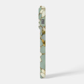 Elegant Wildflower iPhone Cover with Stained Glass iPhone Hoesje (Linkerkant)