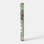 Elegant Wildflower iPhone daisy with Stained Glass iPhone Hoesje (Linkerkant)