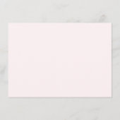 Elegant Wildflower Meadow Vrijgezellenfeest Recept Informatiekaartje (Achterkant)