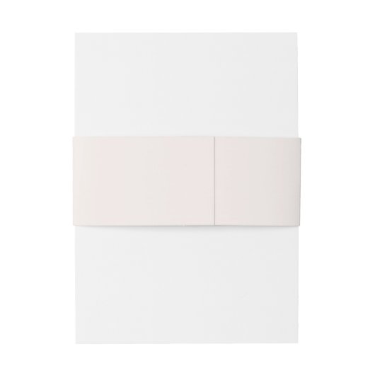 Elegant Wildflower Rustic Boho Wedding Monogram Uitnodigingen Wikkel (Achterkant Voorbeeld)