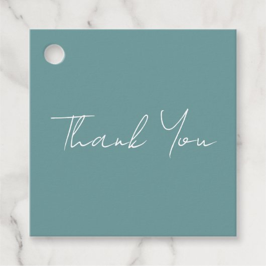 Elegant Wildflower Wedding Bedankjes Labels (Voorkant)