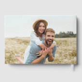 Elegant Wildflower Wedding Gastenboek (Achterkant)