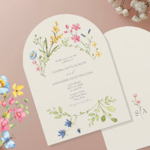 Elegant Wildflower Wedding