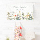 Elegant Wildflower Wedding Spandoek (Insitu)