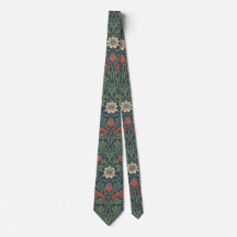 Elegant William Morris Aardbeien Bloemmotief