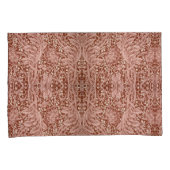 Elegant William Morris Floral Blauw Wit Patroon Kussensloop (Voorkant-Rechts)