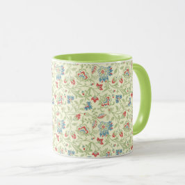 Elegant William Morris Renaissance Floral Mok